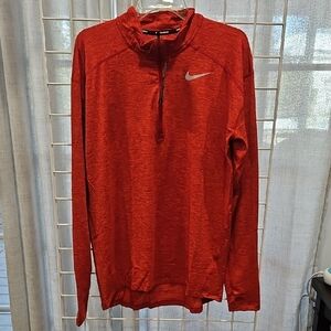 NWT Nike Crimson Quarter-Zip Pullover NIKE RUNNING